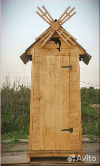 Дачный туалет с установкой GAR204