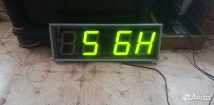 Часы электроника 7