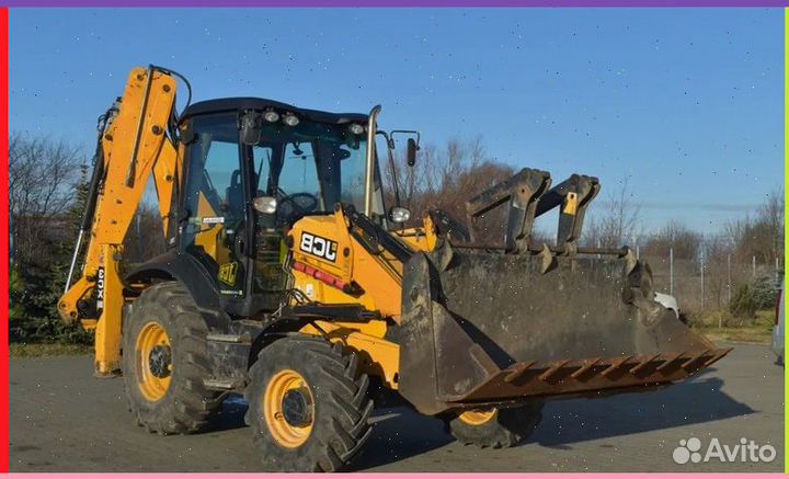 Лобовое стекло на экскаватор-погрузчик JCB 3cx-4cх