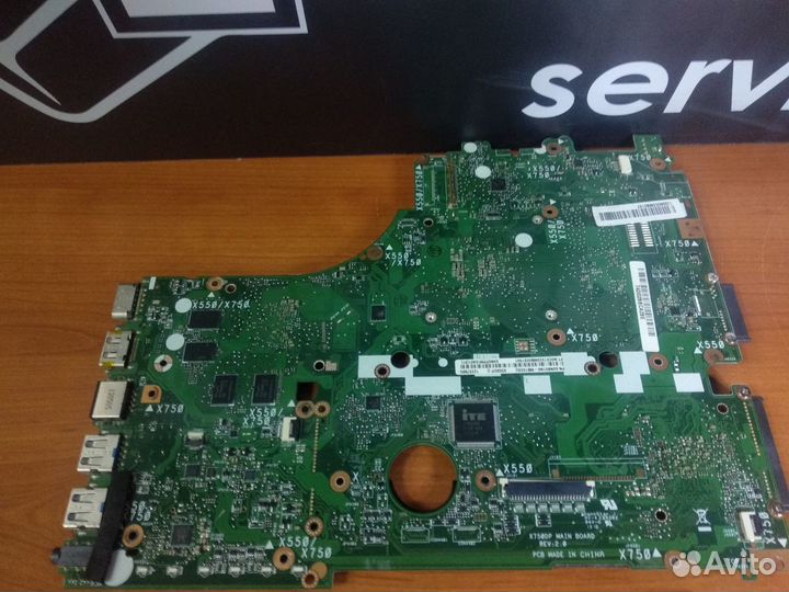 Материнская плата x750dp rev 2.0 донор