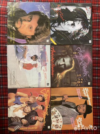 Виниловые пластинки СССР