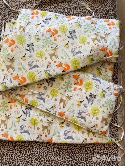 Бортики в детскую кроватку бу