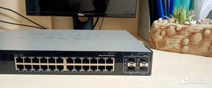 Коммутатор Cisco SGE200024 port, 10/100/1000 switc