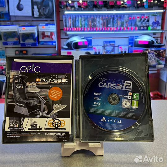 Project cars 2 ps4 Steelbook edition