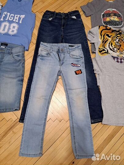 Вещи для мальчика пакетом 134-140