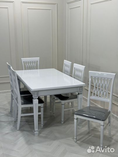 Стол, стулья набор.Оплата при получении