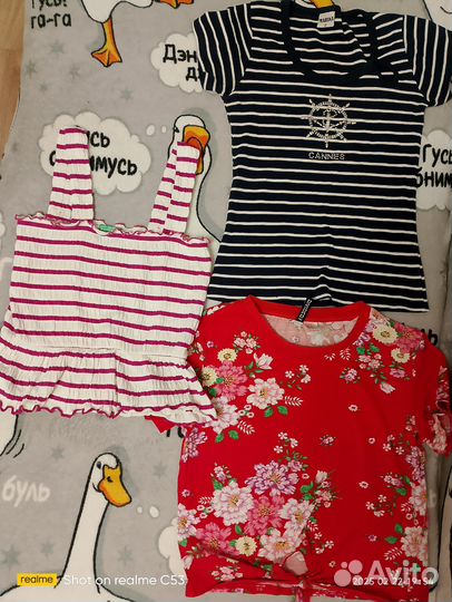 Пакет вещей для девочки на рост 158