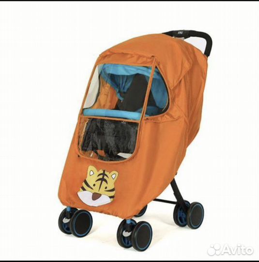 Дождевик чехол на коляску новый