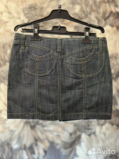 Джинсовая юбка на девочку (146, 158)
