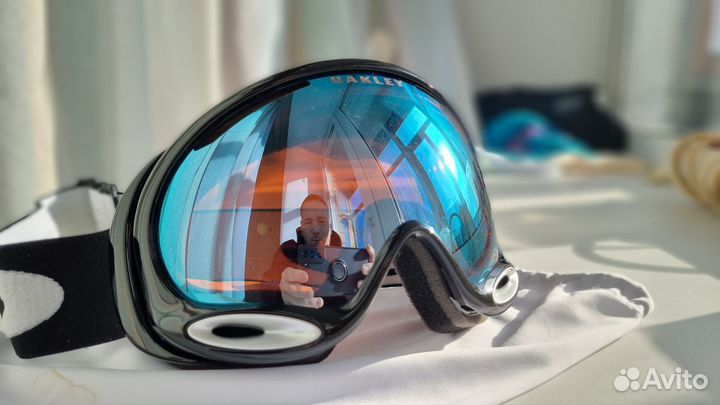 Горнолыжные очки oakley prizm rose xl