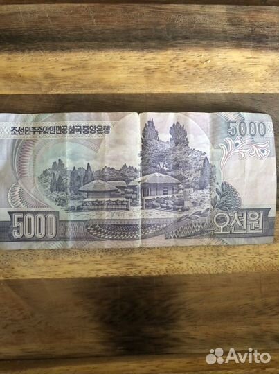 Купюра 5000 вон (Северная Корея)