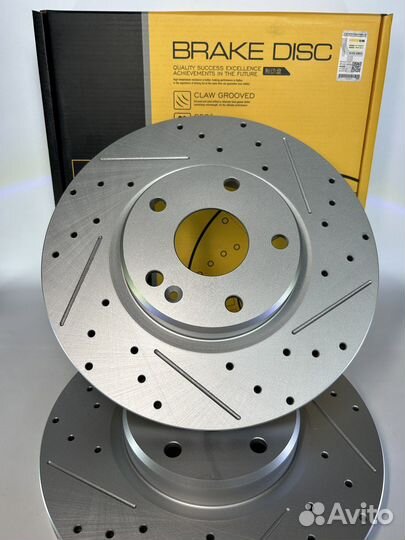 Диски тормозные передние Geely Coolray перфор