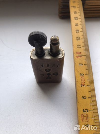 Зажигалка бензиновая времен первой мировой войны