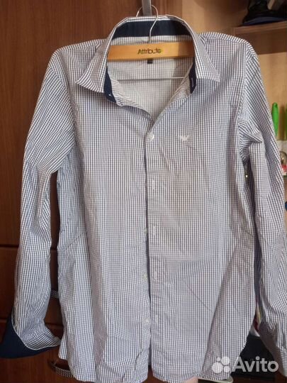 Джинсы, рубашка, джемп оригинал для мальчика 175