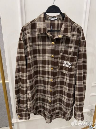 Крутая рубашка Miu Miu