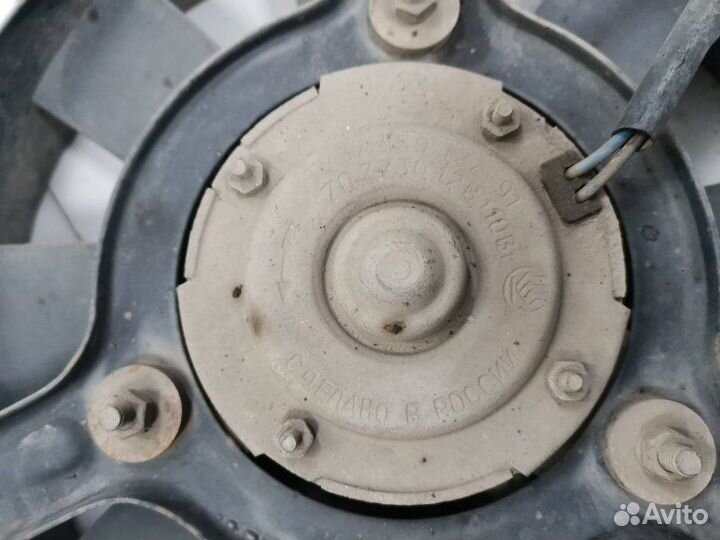 Вентилятор охлаждения радиатора Заз Chevrolet