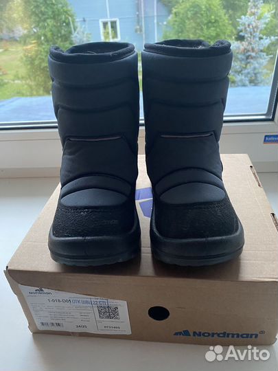 Сапоги зимние детские 24/25