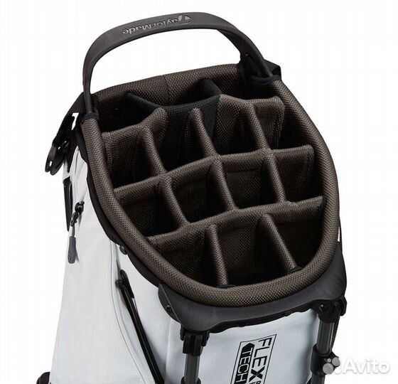 Сумка для гольфа TaylorMade Flextech Cross, белая
