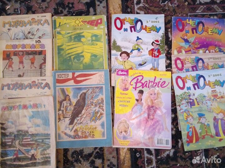 Журналы детские СССР, 90-е, 2000-е