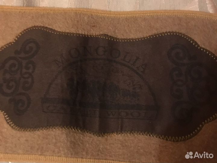 Пояс из верблюжей шерсти