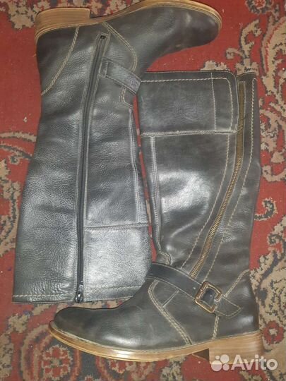 Сапоги осень весна женские 39 бу