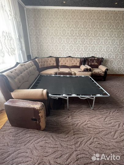 Угловой диван с креслом