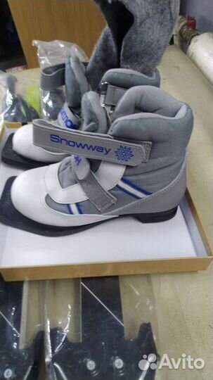 Лыжи с ботинками детские