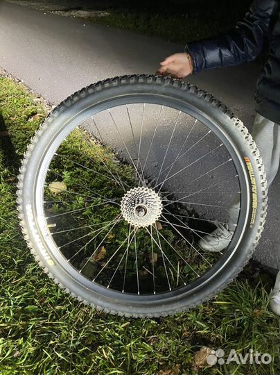 Заднее колесо 30,5 в сборе на горный велосипед MTB