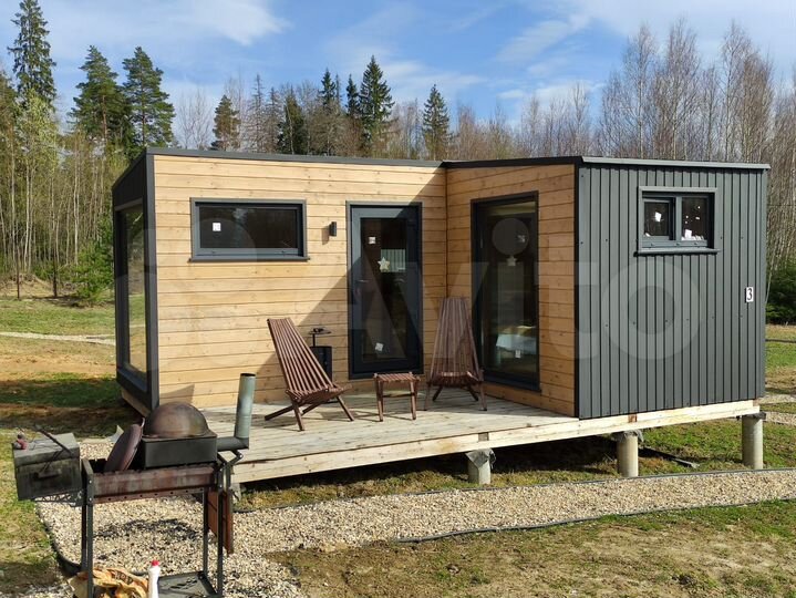 Дом 27 м² на участке 1,5 га