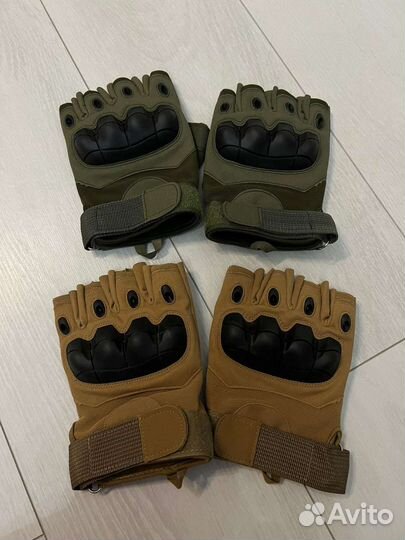 Перчатки тактические беспалые