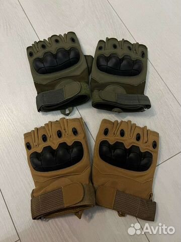 Перчатки тактические беспалые
