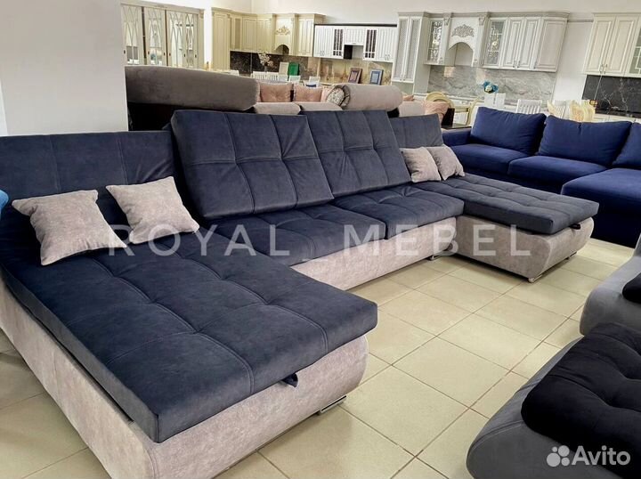 П образный диван / диван кровать трансформер