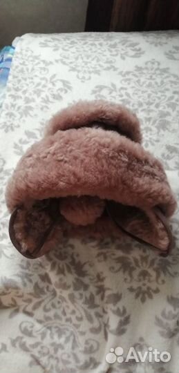 Шапка из натуральной овчины