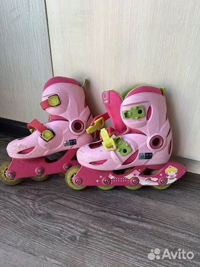 Ролики детские раздвижные 28-30 размер