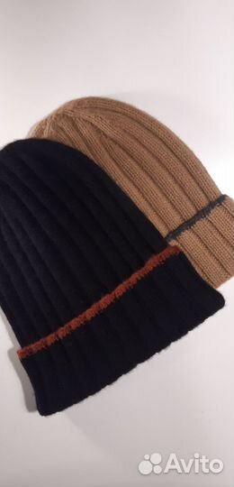 Вязаная шапка мужская