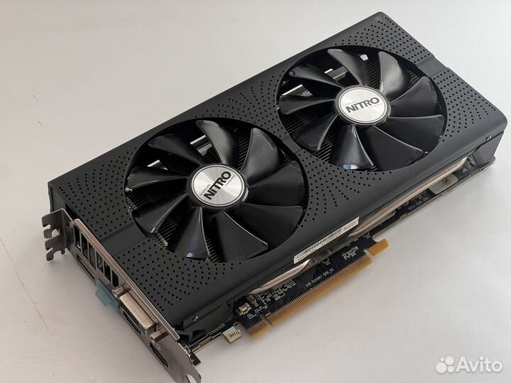 Видеокарта RX480 4gb sapphire nitro +