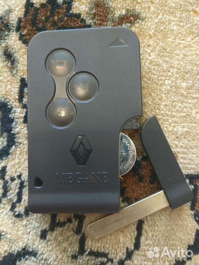 Продам чип ключ- карта Renault megane 2