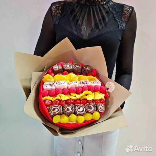 Букет из сухофруктов / съедобные букеты