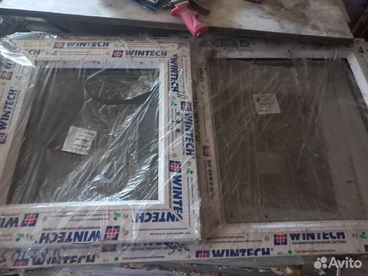 Окна 55 см высота и 100см длина. В наличии 34 шт