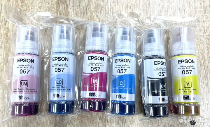 Оригинальные чернила Epson L8050 L18050 L805 (057)