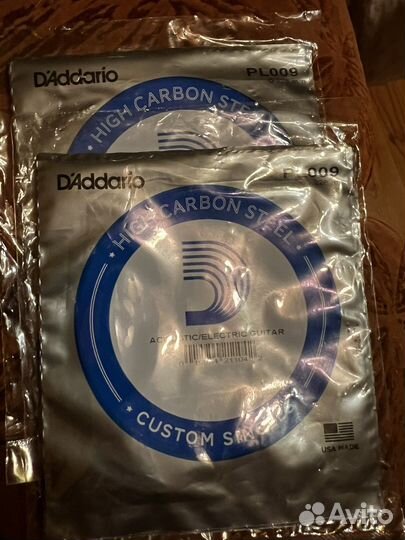 Струны D'Addario pl009 pl013 pl017