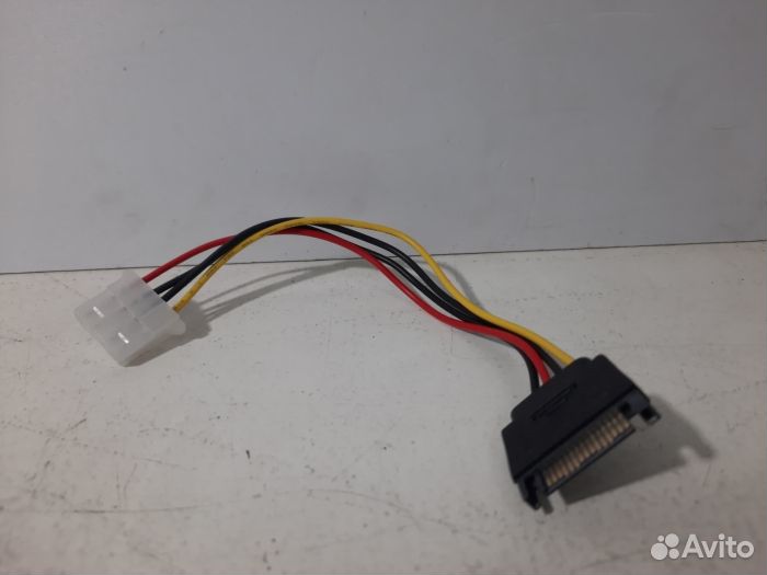 Переходник питания molex (M) - sata(F)