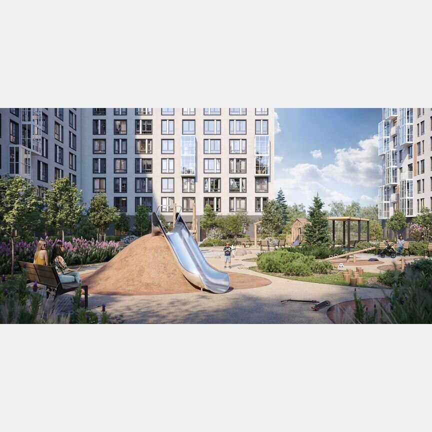 2-к. квартира, 51,9 м², 6/17 эт.