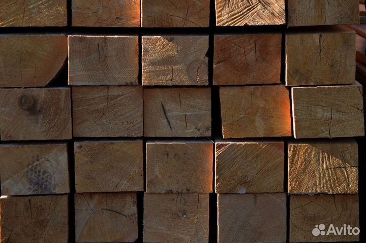 Прочный брус из лиственницы