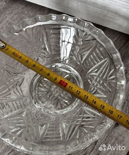 Ваза хрустальная СССР