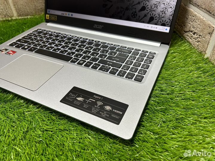 12 ядер Новый Acer Ryzen 5 5500U/Ram 8GB/SSD512