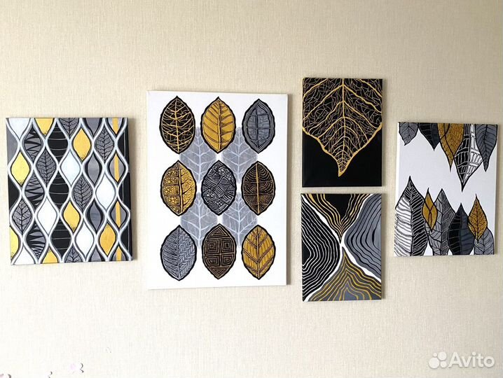 Модульная картина бу