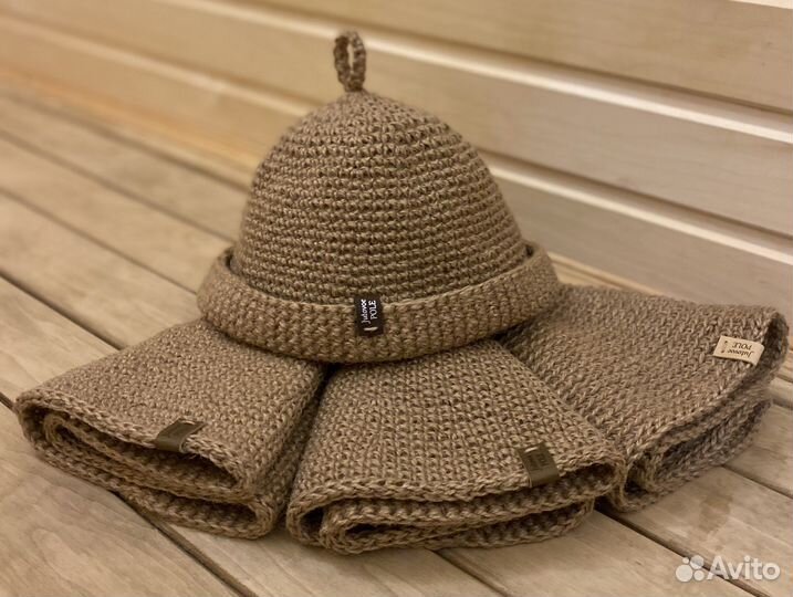 Шапка банная мужская