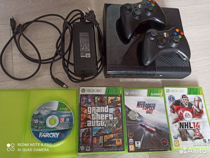 Xbox 360е 500 гб