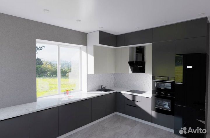 Кухня с островом артикул 83761